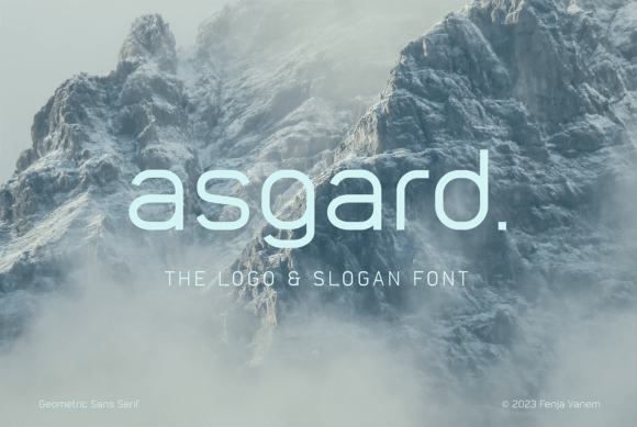 Asgard: A Modern Sans-Serif for Sophisticated Design