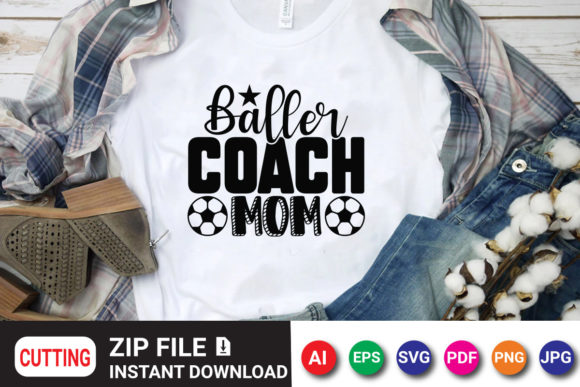 Baller Coach Mom: A Dynamic Design for Modern Creators