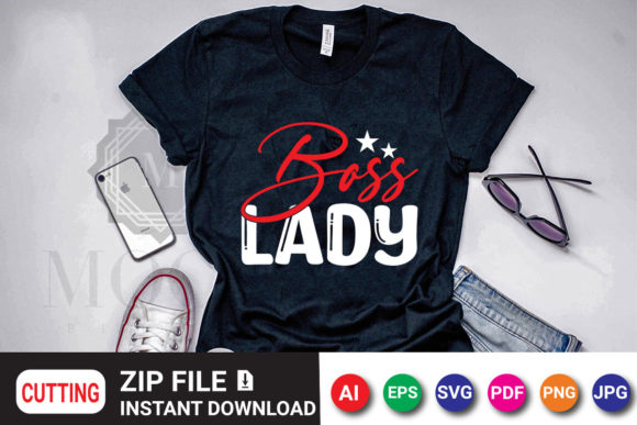 Boss Lady: A Bold Mother's Day Design for Modern Branding
