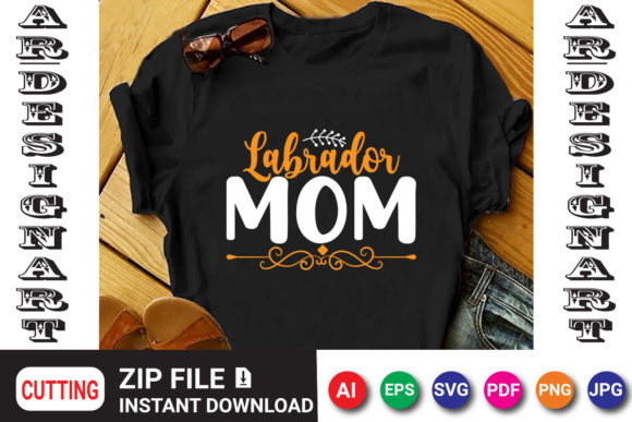 Celebrate the Labrador Mom with a Unique Mother's Day Design