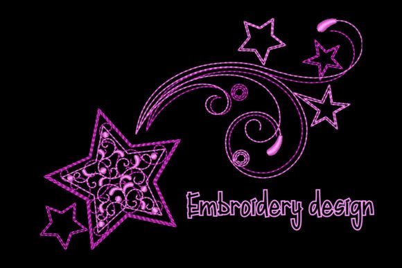 Celestial Elegance: Integrating Shooting Stars and Filigree
