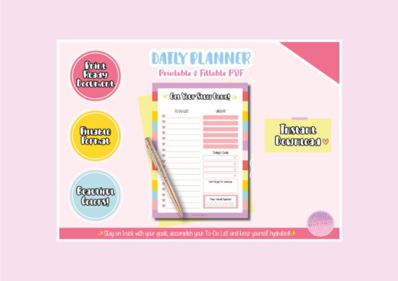 Daily Planner │ To Do List: Designing Your Perfect Day