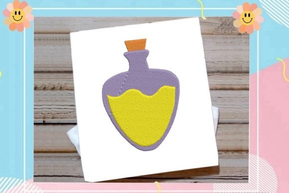 Enchant Your Halloween Creations with a Magical Potion Bottle Design