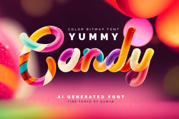 Exploring Yummy Candy: A Modern Color Font for Designers