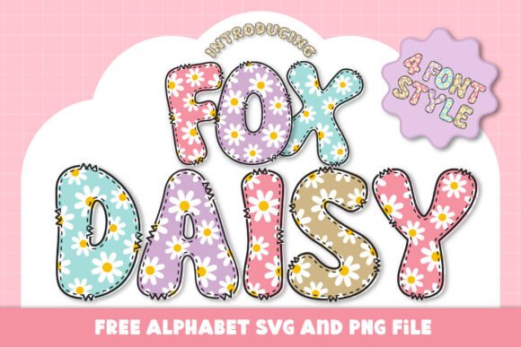 Fox Daisy Color Font: A Playful Asset for Modern Design