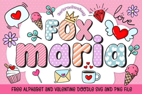 Fox Maria: A Vibrant Color Font for Creative Design