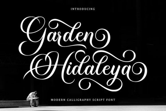 Garden Hidaleya: A Font for Elegant Visual Storytelling
