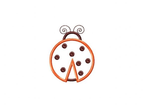 Ladybug Applique: A Charming Design Asset for Creative Projects