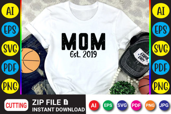 Mom Est 2019: A Modern Design Asset for Creative Projects