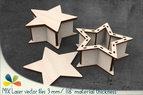 Star-Shaped Gift Laser Cut Box: A Design Asset for Memorable Packaging