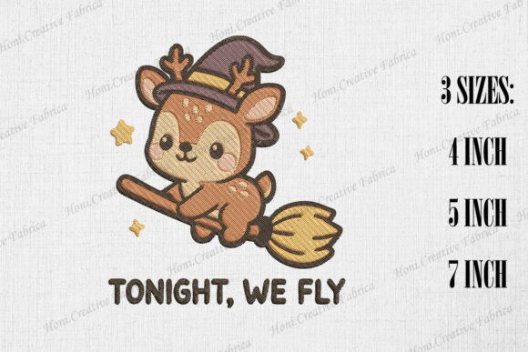 Tonight We Fly Cute Deer: Elevating Design with Whimsy